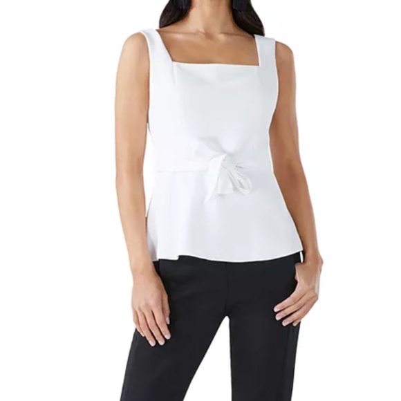 BCBGMaxAzria Tops - NEW!!!! with Tag BCBGMAXAZRIA top white ...super elegant!